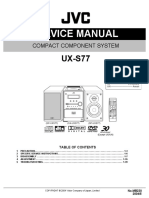 JVC Audio Ux-S77