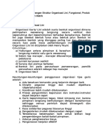 Kelebihan Dan Kekurangan Struktur Organisasi Lini