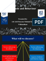 Attitude and Behaviour Presentation HRM