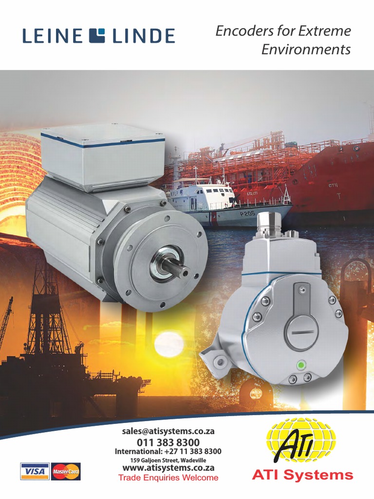 Leine Linde Encoder Product Overview | PDF | Electric Motor | Machines