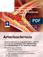 Atherosklerosis, Artheriosklerosis Dan Kelainan Vaskuler