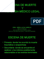 Escena de Muerte y Autopsia Médico Legal - Varela