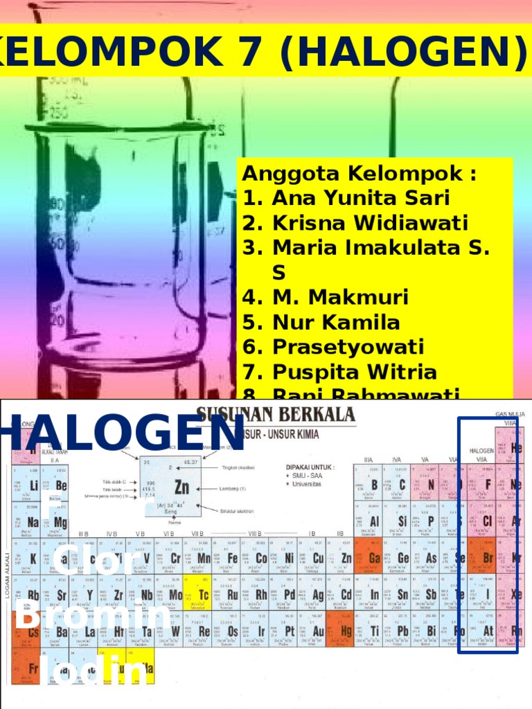 Halogen Kimia Unsur