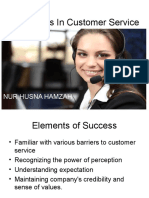 Challenges in Customer Service: Nur Husna Hamzah