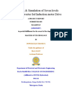 Modeling & Simulation of Seven Level Multilevel Inverter