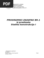 Statika Program