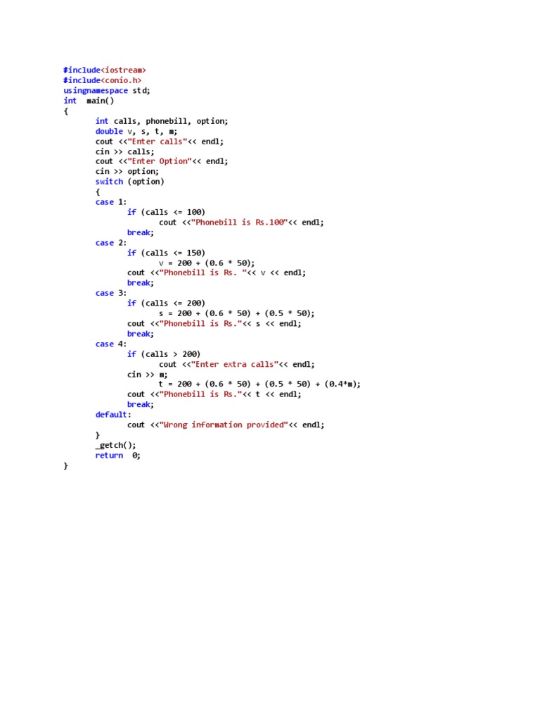 #Include #Include Usingnamespace Int Int Double | PDF | Teaching ...