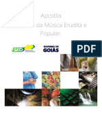 Caderno de História Da Música Erudita e Popular