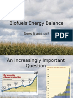 Biofuels Energy Balance