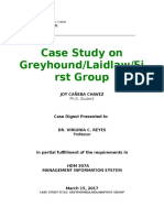 Greyhound Case Study on Management Errors