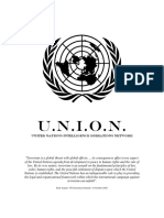 U.N.I.O.N.: "Terrorism Is A Global Threat With Global Effects ... Its Consequences Affect Every Aspect