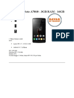 Lenovo K4 Note A7010