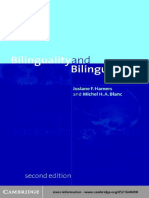 Josiane F. Hamers, Michel H. A. Blanc Bilinguality and Bilingualism