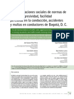 Representaciones Sociales de Las Normas de Tránsito PDF