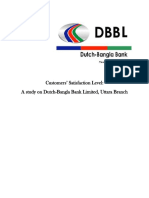 Customer Satisfaction at Dutch Bangla Bank