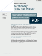 493-DR Fee Waiver