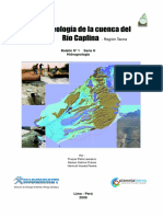 Hidrogeología de La Cuenca Del Río Caplina - Región Tacna - 2C 2009 PDF