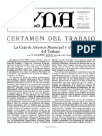 1927-09-001 La Caja de Ahorros Municipal y El Certamen de Trabajo