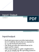 Input Output