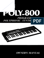 Korg Poly 800 Owners Manual PDF