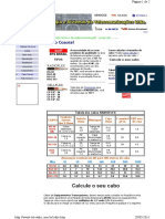 Calculo Exato de Cabo Coaxial