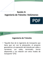 Sesión 4 Ingeniería de Tránsito (1)