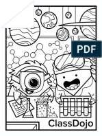 DojoColoringSheet ScienceRoom