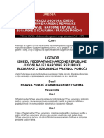 Bugarska Ugovor o Uzajamnoj Pravnoj Pomoci