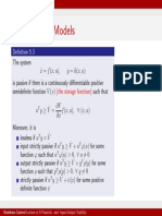 Passivity State Models