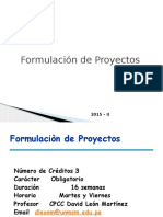 Sesiòn 01 Formulacion de Proyectos