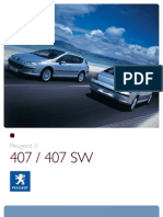 Peugeot 407 Katalog