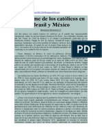 Bernardo Barranco v. Desplome de Los Católicos en Brasil y México