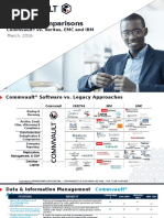 Product Comparison - IBM, Veritas, EMC