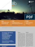 Estratégicas Demóticas - Jornalismo - Populismo e o Neopopulismo