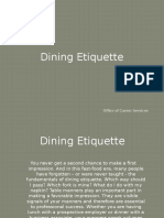 Dining Etiquette