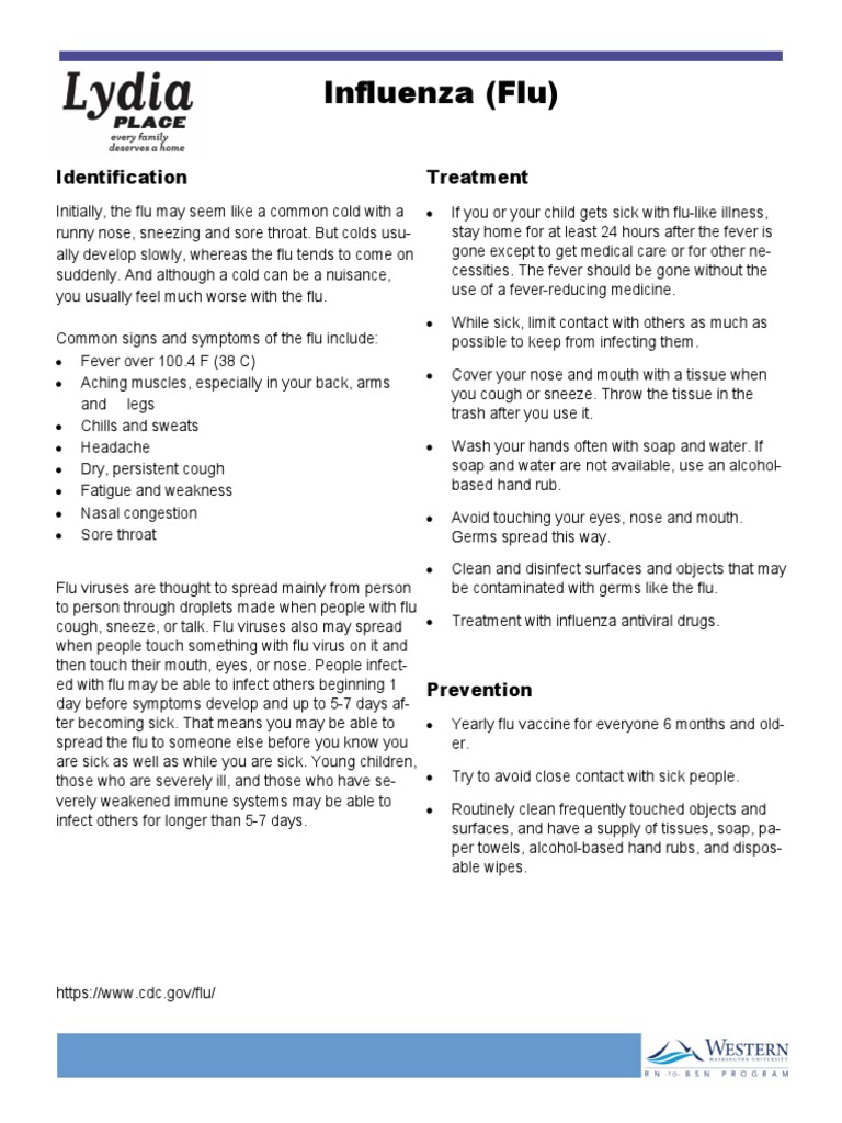 DIAGNOSIS FOR FLU intelligence overview