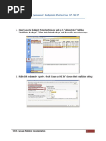 Installing Symantec Endpoint Protection 12.1RU2