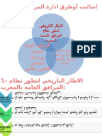 اساليب وطرق ادارة المرافق العمومية