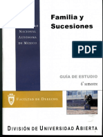 Familia y Sucesiones 6 Semestre PDF