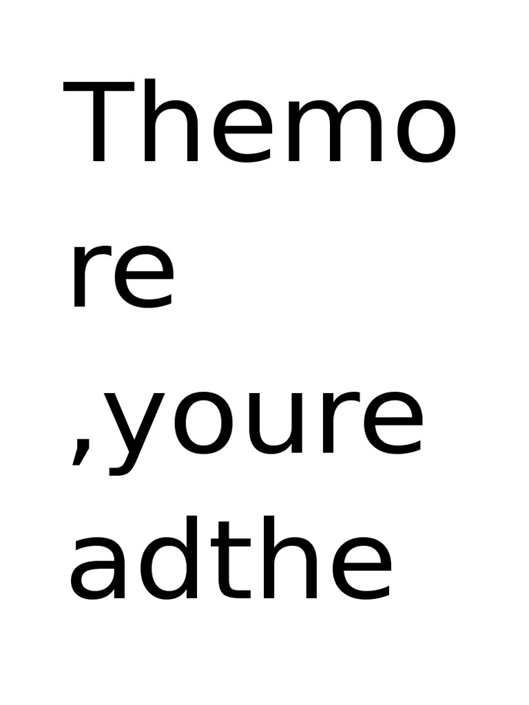 Themo Re, Youre Adthe | PDF