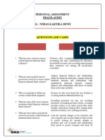 Personal Assignment Fraud Audit By: Nimas Kartika Dewi: Questions Answer