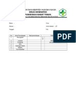 Form Hasil Pemeriksaan Laboratorium