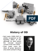 Brief History of Organizational Development