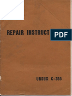 Ursus C-355 Service Manual English PDF