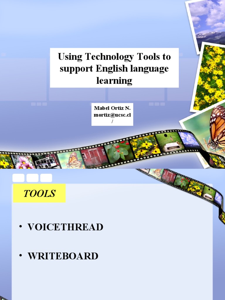 Technology Tools for English Learning | PDF | Art