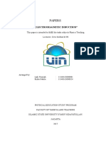 Electromagnetic Induction Paper