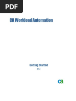 CA Workload Automation: Getting Started