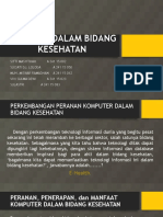 Tik Dalam Bidang Kesehatan