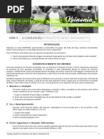 Licao_3 a Comunhão Através Do Bom Tratatamento