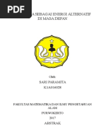 Download SEL SURYA SEBAGAI ENERGI ALTERNATIF DI MASA DEPANdoc by Sari Paramita SN350315220 doc pdf